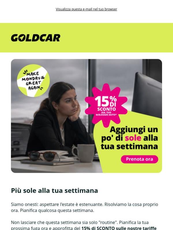 Rendi la tua estate grandiosa ☀️