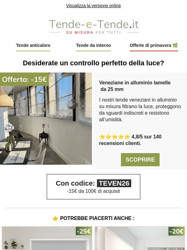 Controlla la luce, valorizza i tuoi spazi