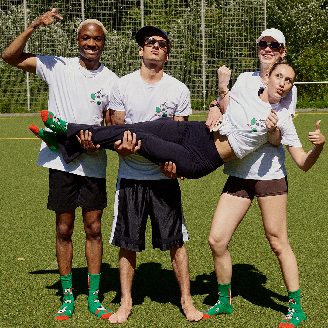 Calzini da ginnastica per tifosi di calcio SS26