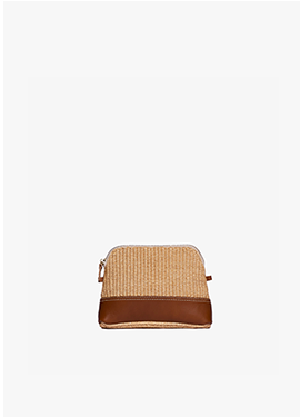 My Style Bags - Trousse Medium Naxos in Paglia