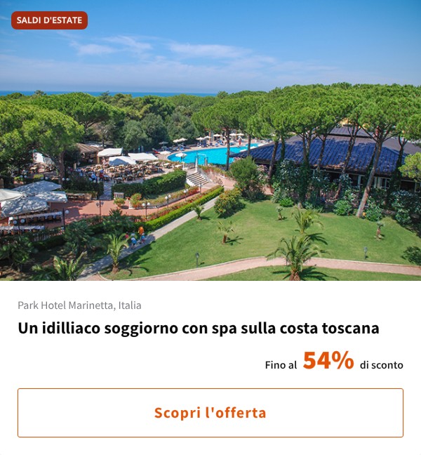 Un idilliaco soggiorno con spa sulla costa toscana