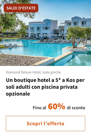 Un boutique hotel a 5* a Kos per soli adulti con piscina privata opzionale