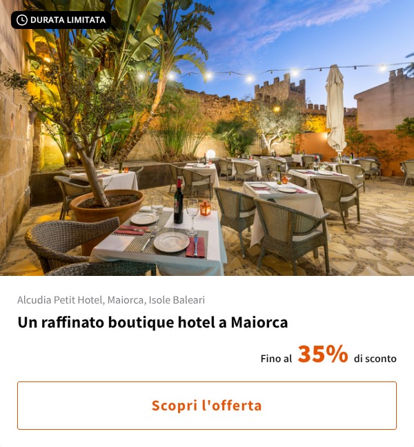 Un raffinato boutique hotel a Maiorca