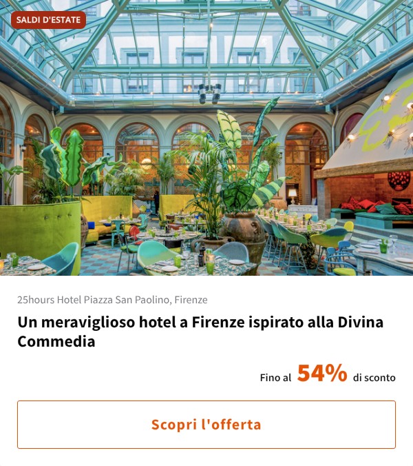 Un meraviglioso hotel a Firenze ispirato alla Divina Commedia
