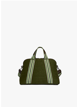 My Style Bags - Borsone da Viaggio London Smart Macari in Verde Abete