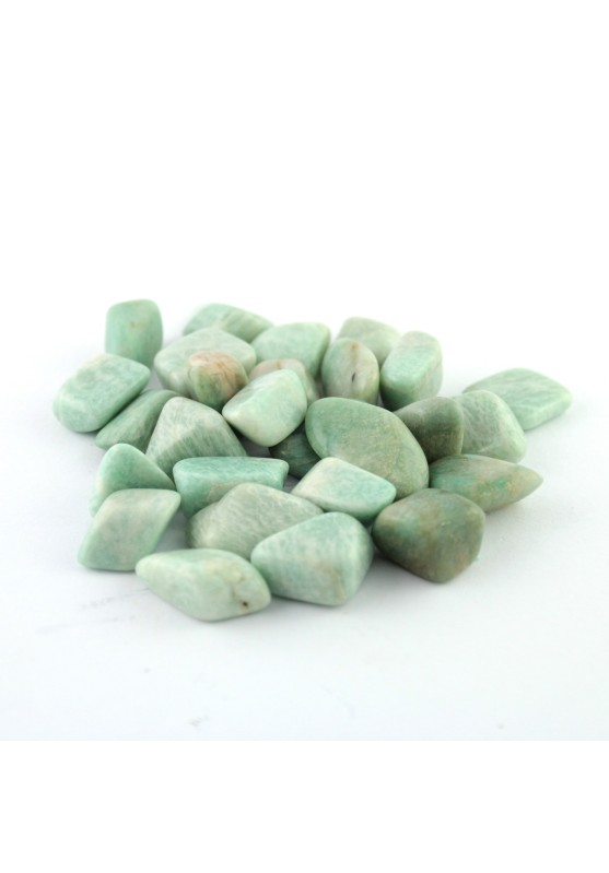 Image of AMAZZONITE Burattato Chakra Collezionismo Cristalloterapia Minerali