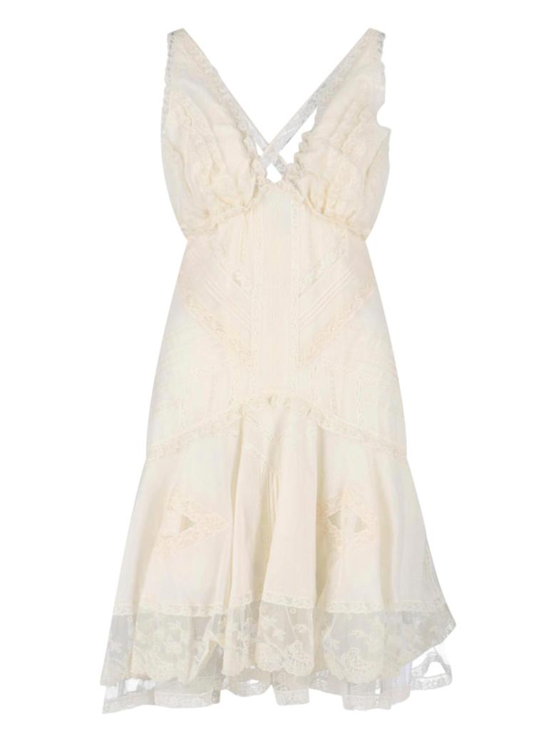 Ermanno Scervino - Abito midi in mussola di cotone