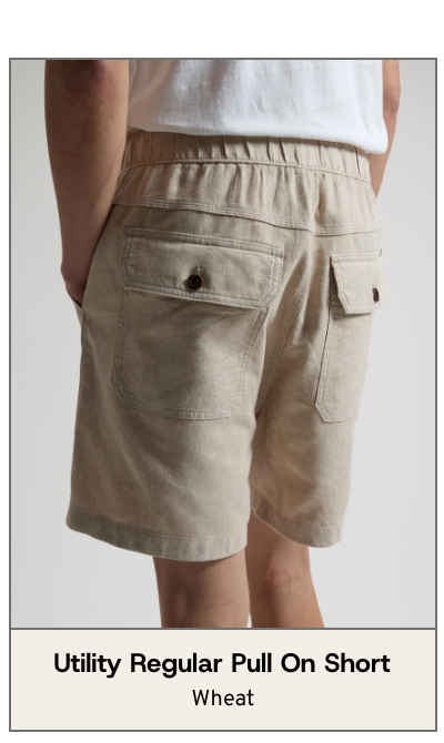Utility Regular Pull On Short