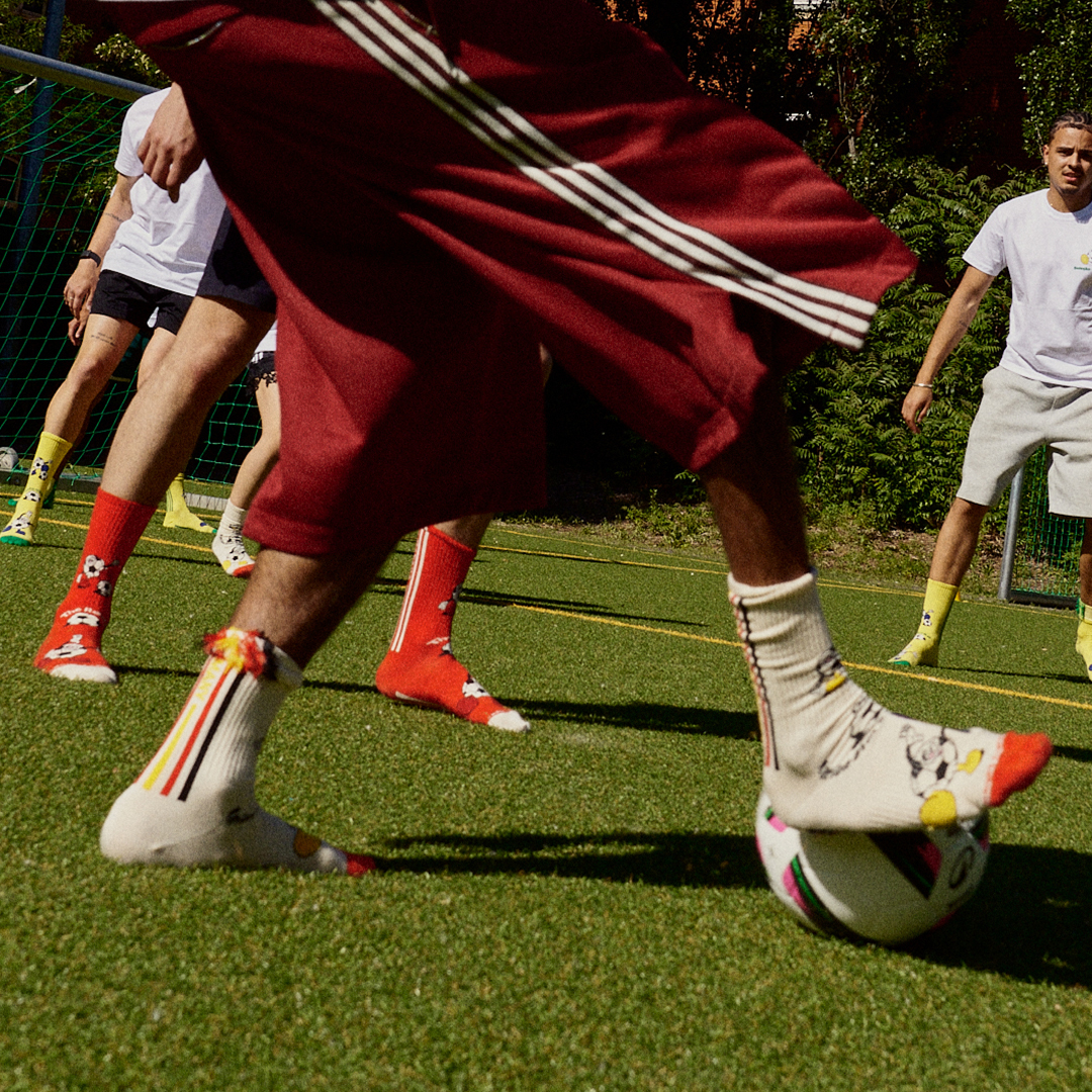 Calzini da ginnastica per tifosi di calcio SS26