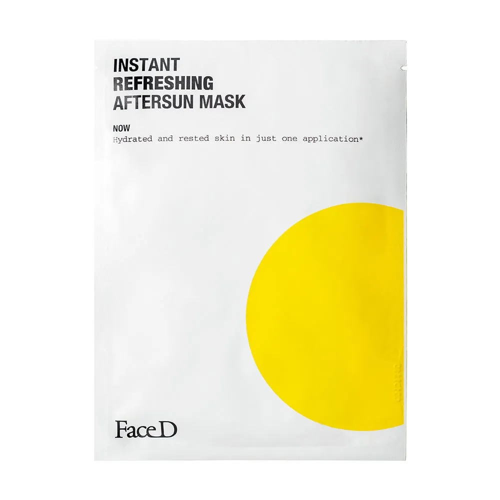 FaceD Maschera Doposole Rinfrescante