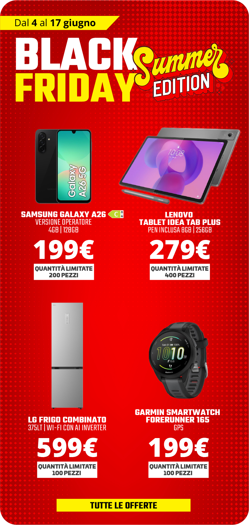 Volantino Black Friday