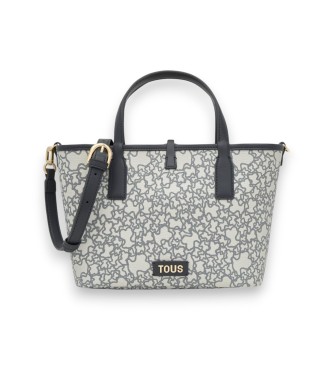Borsa tote mini M. K a doppio uso, grigia