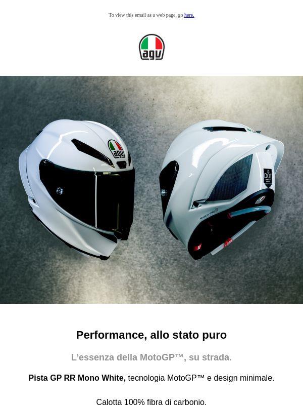 NEW Pista GP RR Mono White