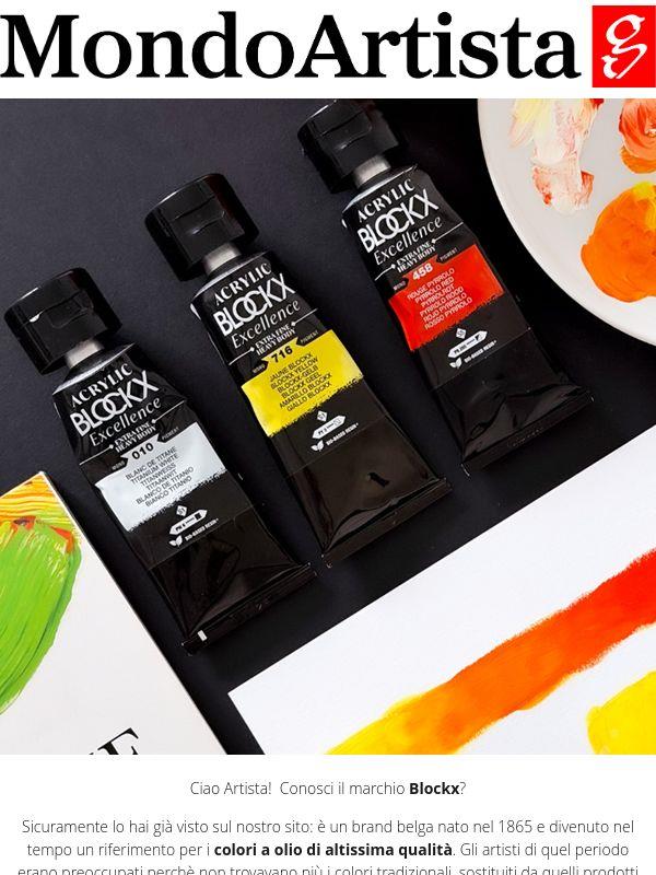 🆕NOVITÀ🆕 I colori acrilici Blockx Excellence!