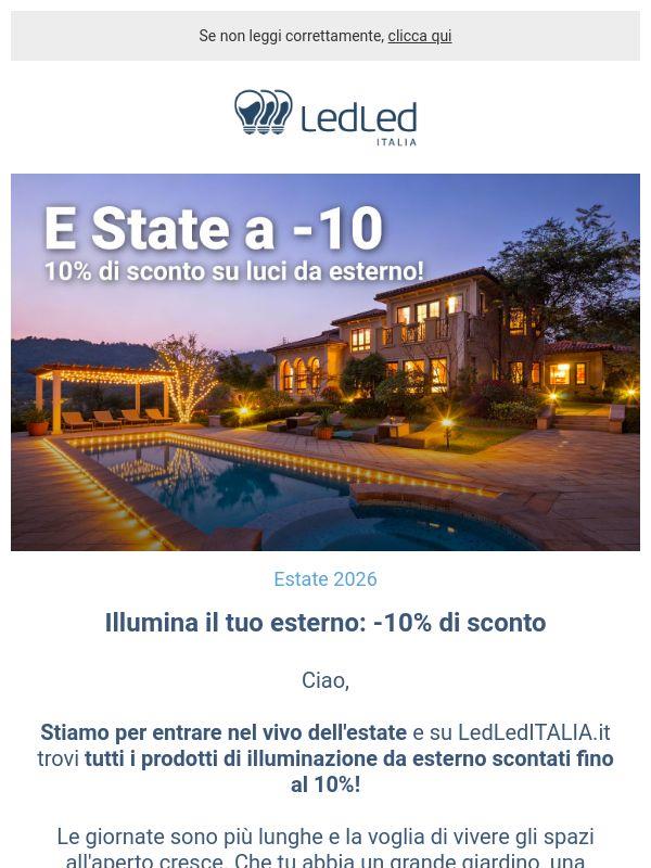 ! ✨ -10% per illuminare la tua estate