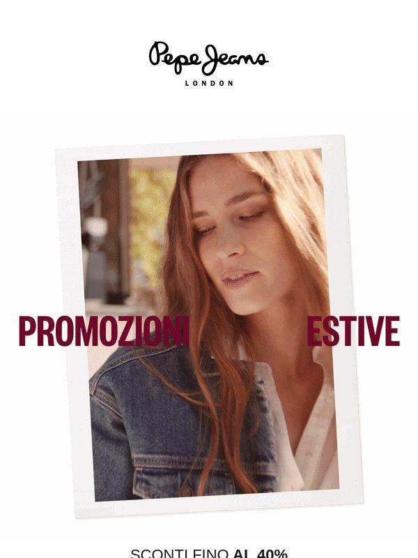Promozioni Estive: Fino al 40% di sconto