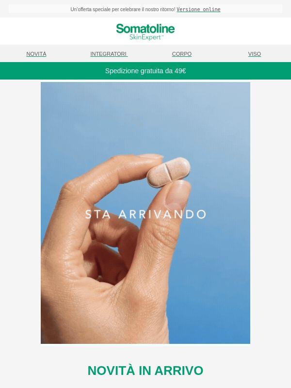 Sta arrivando una nuova routine Somatoline!
