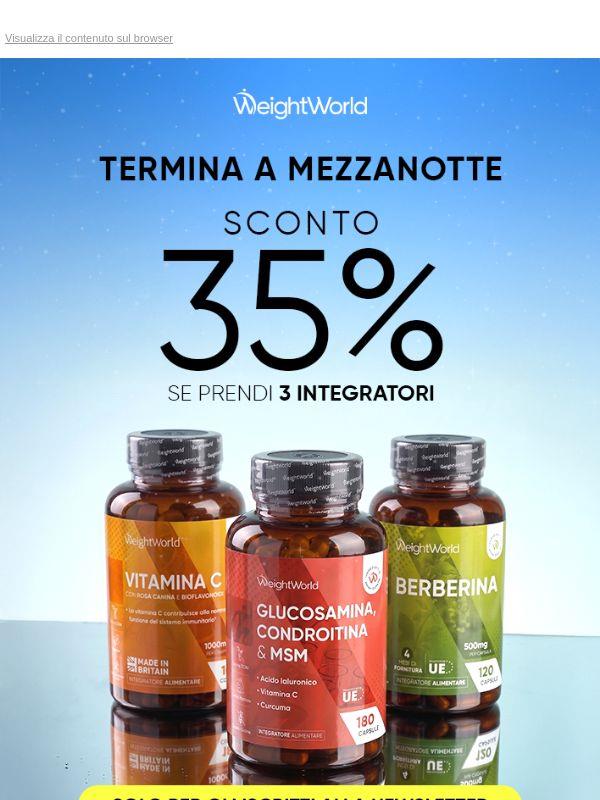 ⚡Jekoo, Solo Oggi E Solo Per Gli Iscritti: 3 Integratori Con Il 35% Di Sconto