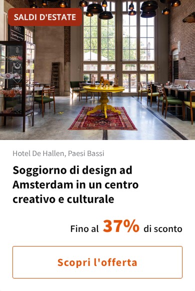 Soggiorno di design ad Amsterdam in un centro creativo e culturale