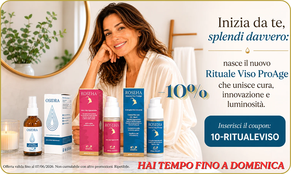 Ultimi giorni per il 10% extra sul nuovo Rituale Viso ProAge