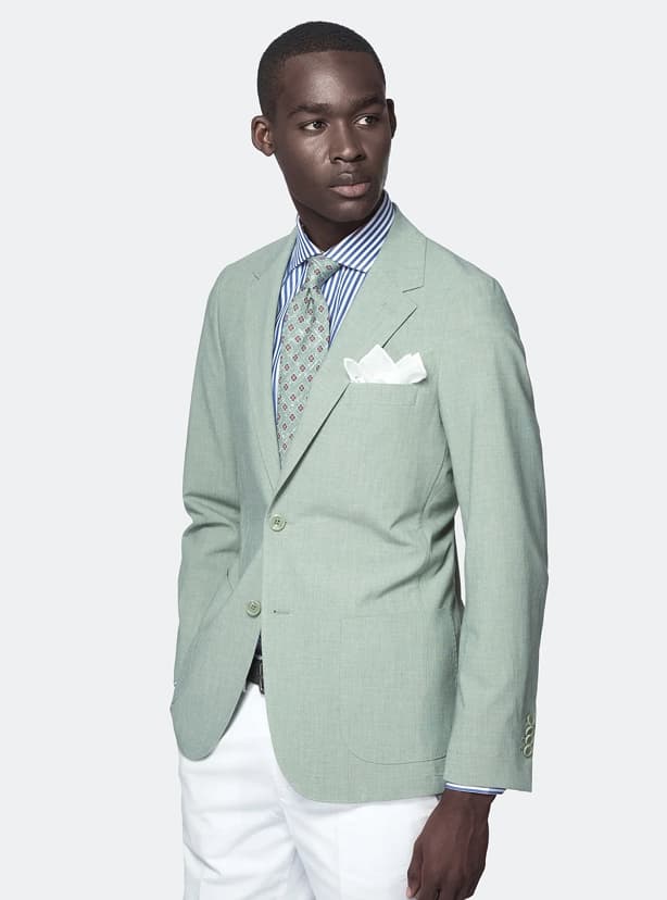 Giacca operata monopetto