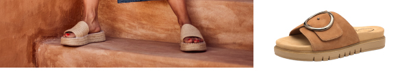 Ciabattine Tamaris Comfort in pelle con larghezza comfort