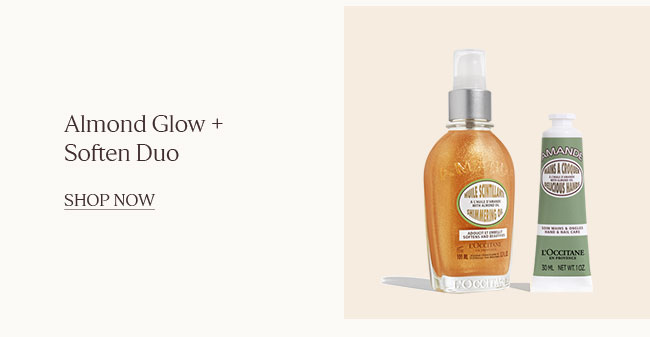 ALMOND GLOW + SOFTEN DUO | SHOP NOW