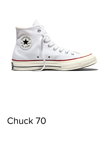 C70 White High Top
