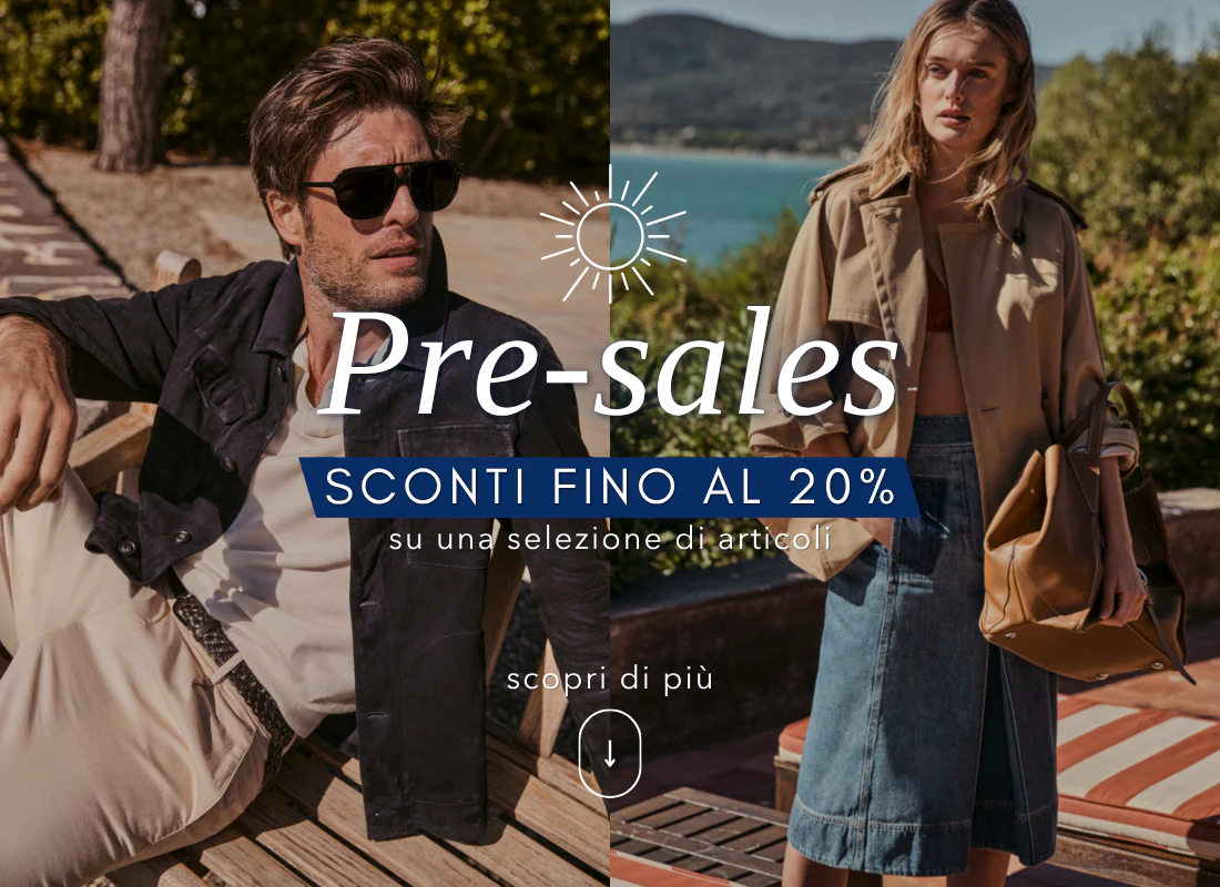 Pre sales - sconti fino al 20%