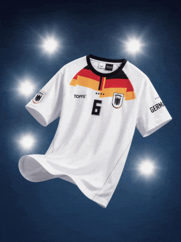 Maglia da calcio della Germania.
