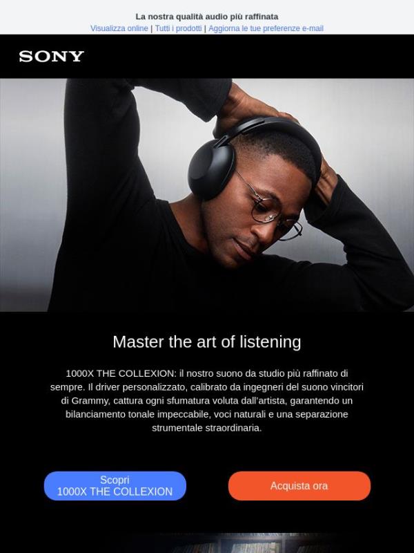 Master the art of listening: 1000X THE COLLEXION