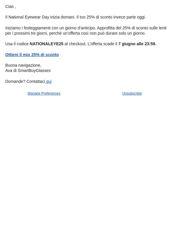 Celebriamo il National Eyewear Day