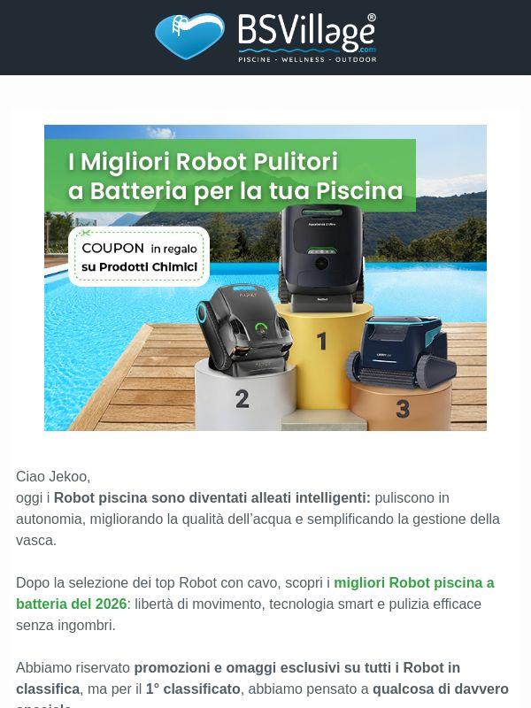 I 6 migliori Robot Piscina a batteria del 2026!