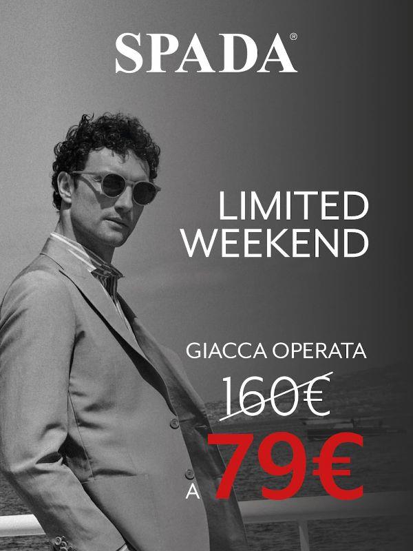 LIMITED WEEKEND: giacca a 79€