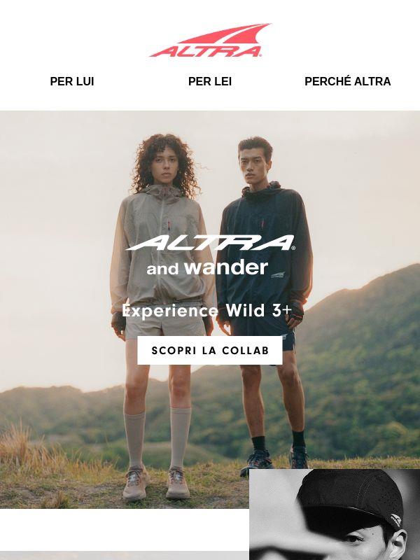 [EDIZIONE LIMITATA] Collab Altra x and wander!