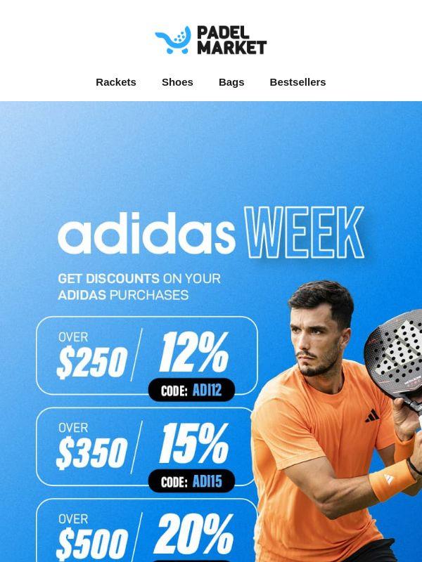 Adidas Week: up to an extra 20% off with a voucher 🔥