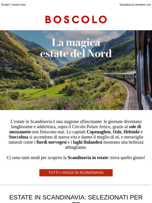 La magia della Scandinavia in estate