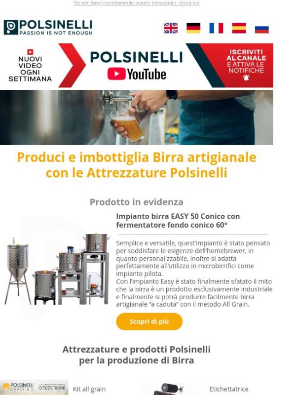Prepara Birra artigianale con Polsinelli 🍺