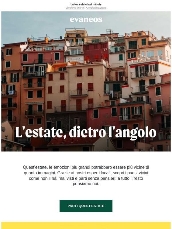 Lontano dalla routine, vicino a casa