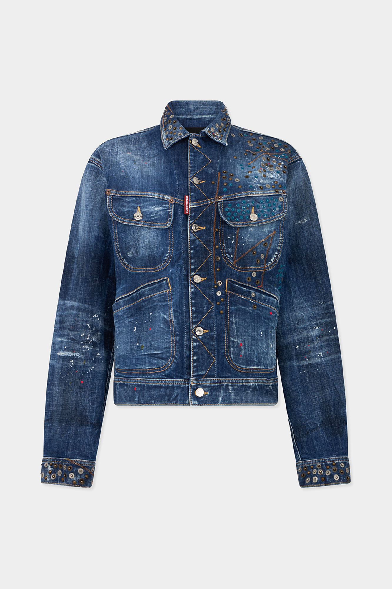 Dark Busted Rebel Wash L.A. Jean Jacket