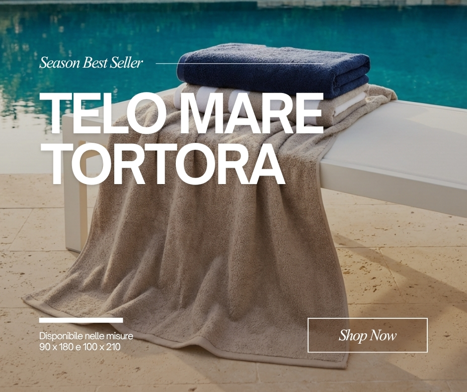 Telo Mare Tortora Best Seller di Stagione