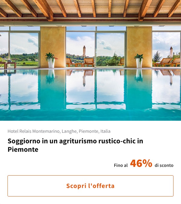 Soggiorno in un agriturismo rustico-chic in Piemonte