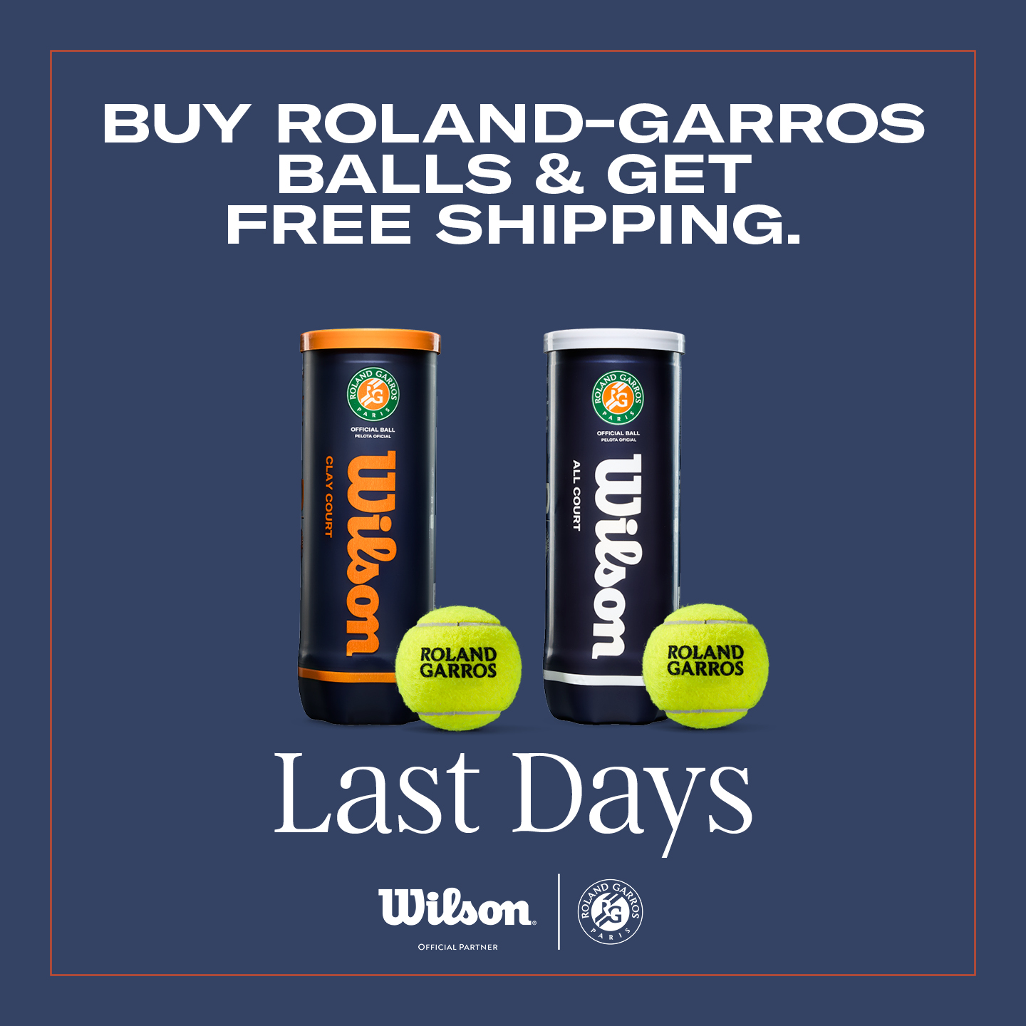 Acquista la pallina ufficiale del Roland Garros e approfitta della spedizione gratuita