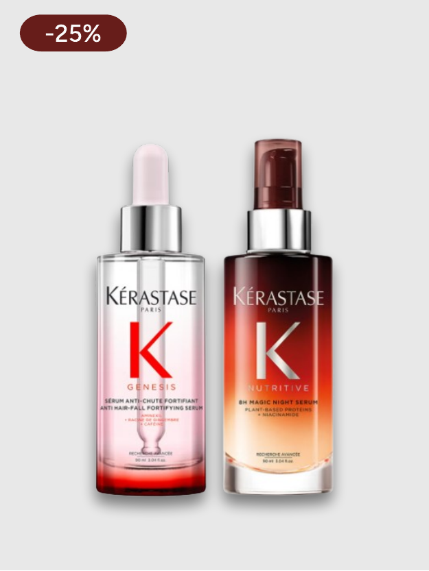 Kérastase Magic Power Duo, Genesis Anti-Chute Fortifiant Serum 90ml and Nutritive 8H Night Serum 90ml