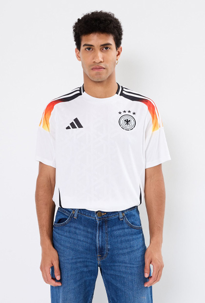 adidas sportswear Tee-shirts manches courtes Maillot de foot Allemagne DFB H JSY M - homme blanc