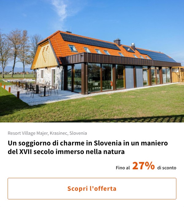 Un soggiorno di charme in Slovenia in un maniero del XVII secolo immerso nella natura