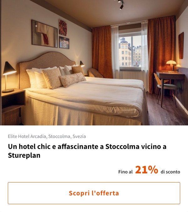 Un hotel chic e affascinante a Stoccolma vicino a Stureplan