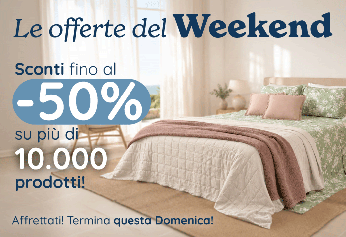 SCONTI FINO AL 50% SU OLTRE 10.000 PRODOTTI