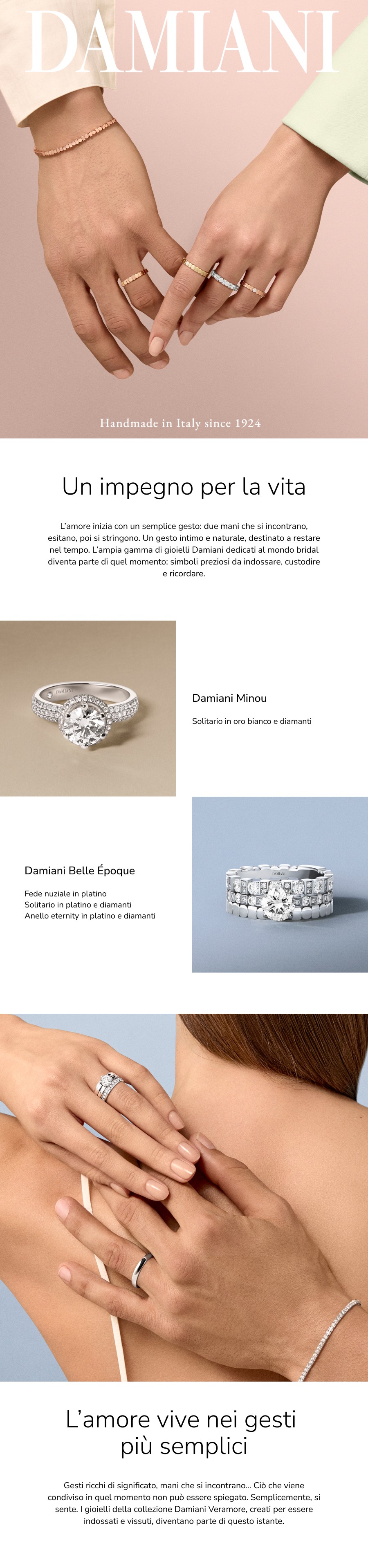damiani bridal