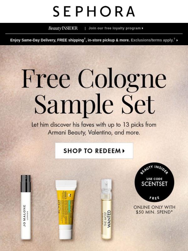 Get a FREE sample set with your $50 min. spend ⭐